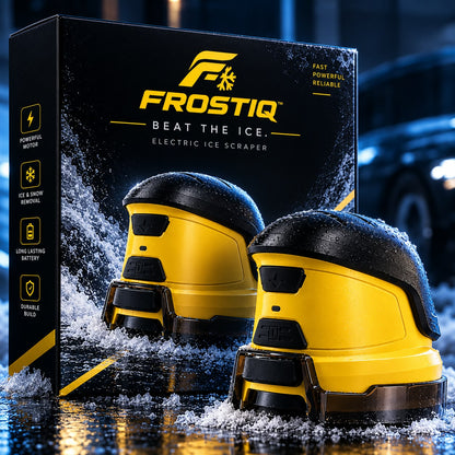 Electric Car Snow Scraper & Ice Remover – Windshield Defrost Tool